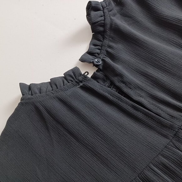 A-line Tiered Mini Summer Dress - Picture 5 of 16